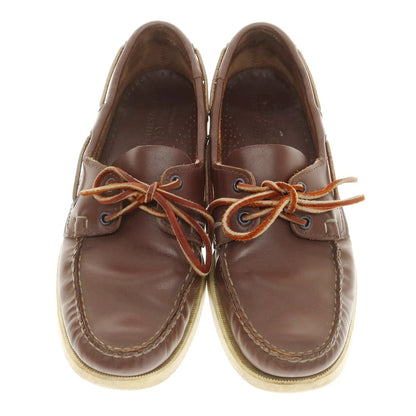 【中古】セバゴ SEBAGO レザー デッキシューズ ブラウン【 US9.5 】【 状態ランクB 】【 メンズ 】