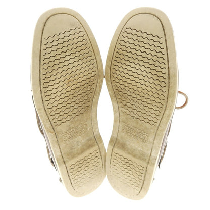 【中古】セバゴ SEBAGO レザー デッキシューズ ブラウン【 US9.5 】【 状態ランクB 】【 メンズ 】