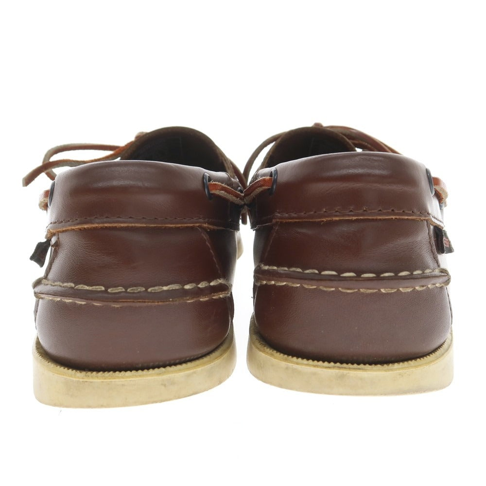 【中古】セバゴ SEBAGO レザー デッキシューズ ブラウン【 US9.5 】【 状態ランクB 】【 メンズ 】