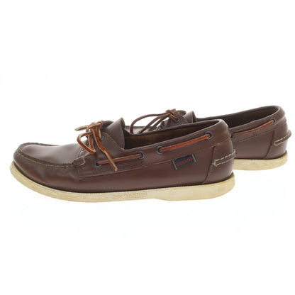 【中古】セバゴ SEBAGO レザー デッキシューズ ブラウン【 US9.5 】【 状態ランクB 】【 メンズ 】