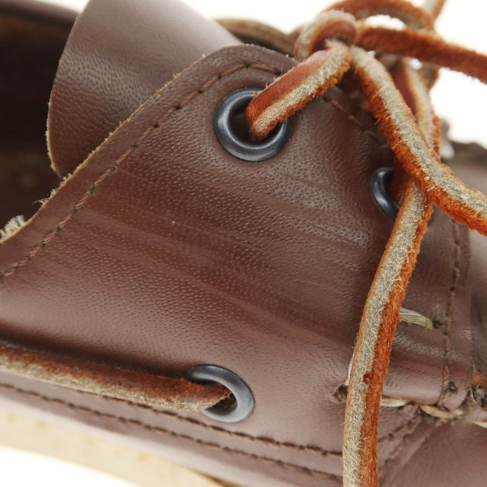 【中古】セバゴ SEBAGO レザー デッキシューズ ブラウン【 US9.5 】【 状態ランクB 】【 メンズ 】