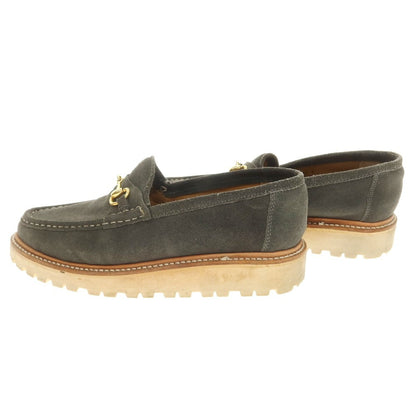 [Used] CAMINANDO Suede Bit Loafers Grayish Green [9] [Condition Rank B] [Men&