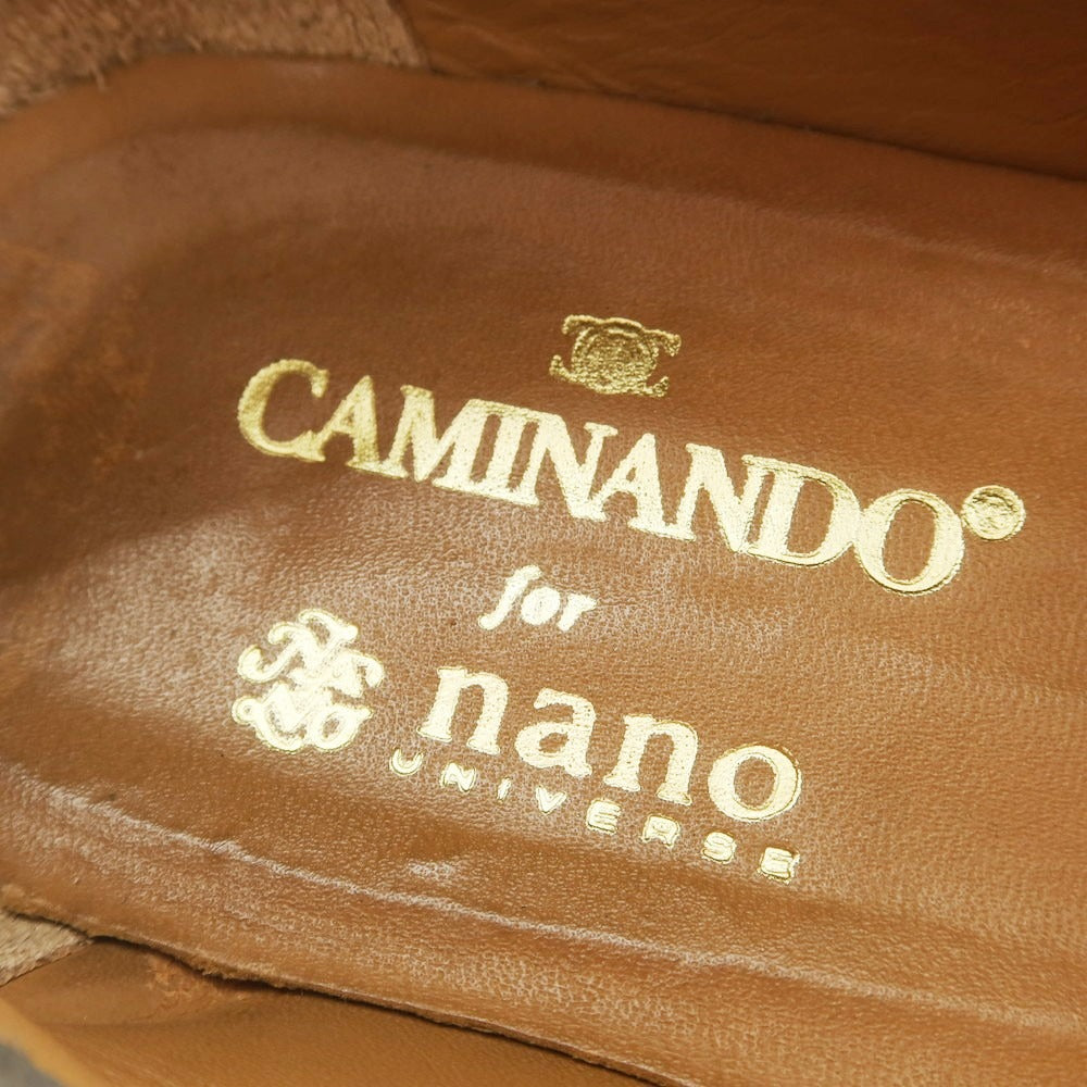 [Used] CAMINANDO Suede Bit Loafers Grayish Green [9] [Condition Rank B] [Men&