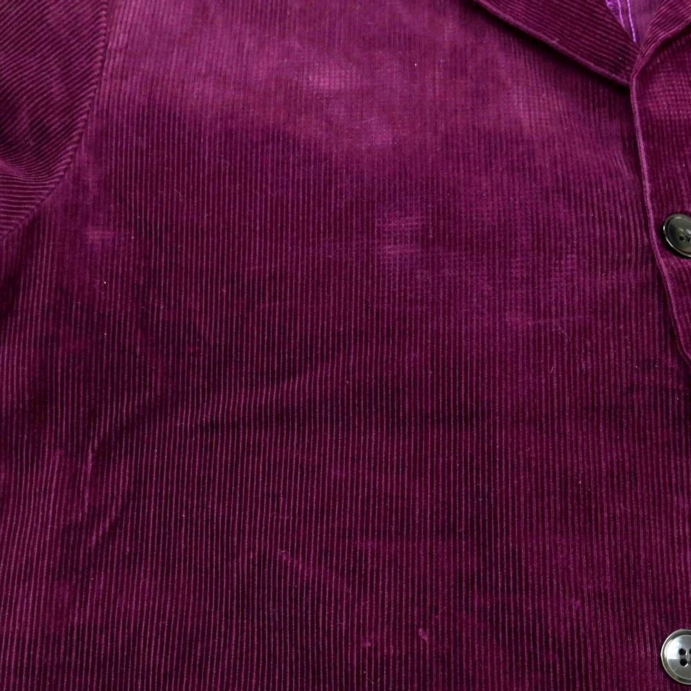【中古】ホールドファスト HOLD FAST コットン コーデュロイ ショップコート パープル【 L 】【 状態ランクB 】【 メンズ 】