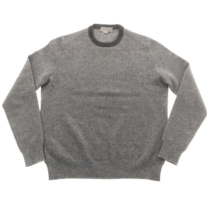 【中古】カナーリ CANALI カシミヤ クルーネック プルオーバーニット グレー【 48 】【 状態ランクB 】【 メンズ 】