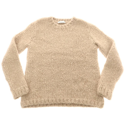 【中古】ガブリエラ ハースト GABRIELA HEARST ローゲージ カシミヤ クルーネック プルオーバーニット ベージュ【 M 】【 状態ランクB 】【 メンズ 】