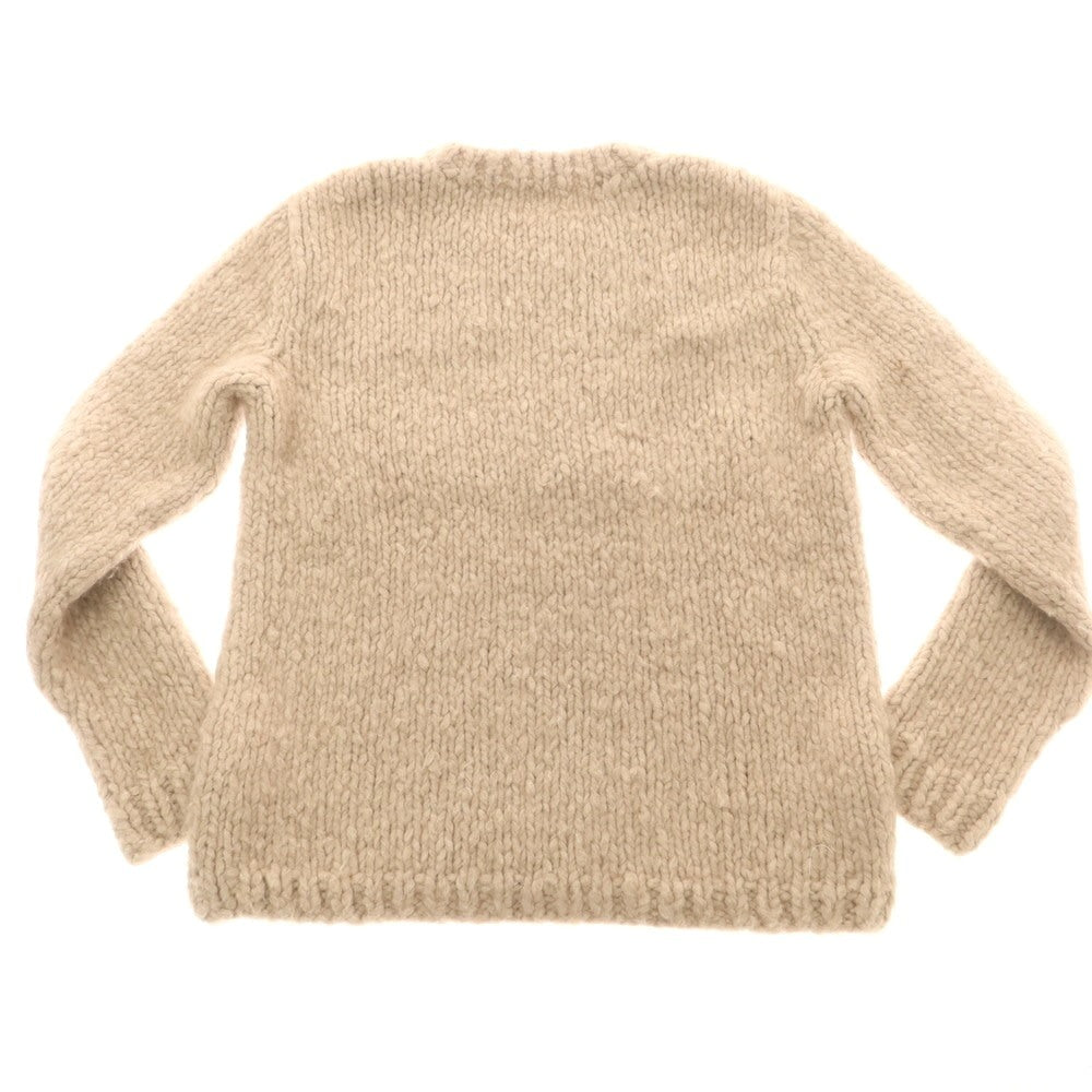 【中古】ガブリエラ ハースト GABRIELA HEARST ローゲージ カシミヤ クルーネック プルオーバーニット ベージュ【 M 】【 状態ランクB 】【 メンズ 】