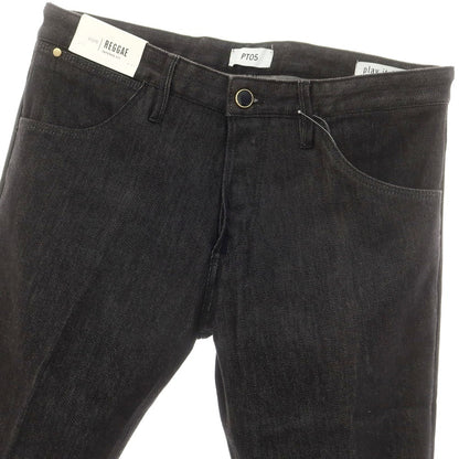 【中古】【未使用】ピーティーゼロチンクエ PT05 REGGAE 側章 デニムパンツ ジーンズ ブラック【 32 】【 状態ランクS 】【 メンズ 】