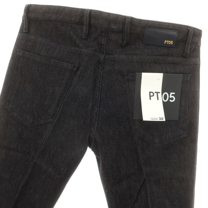 【中古】【未使用】ピーティーゼロチンクエ PT05 REGGAE 側章 デニムパンツ ジーンズ ブラック【 32 】【 状態ランクS 】【 メンズ 】