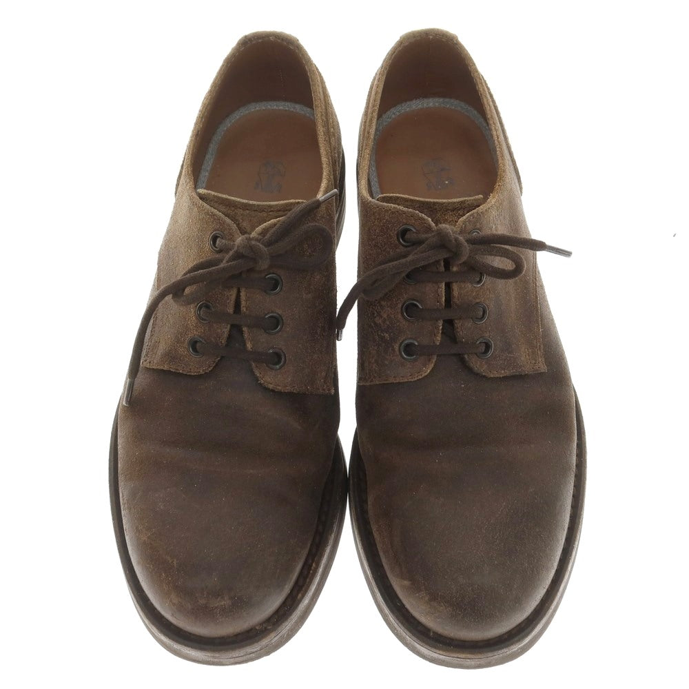 [Used] Brunello Cucinelli Vachetta Leather Derby Shoes Brown [41] [Condition Rank C] [Men&