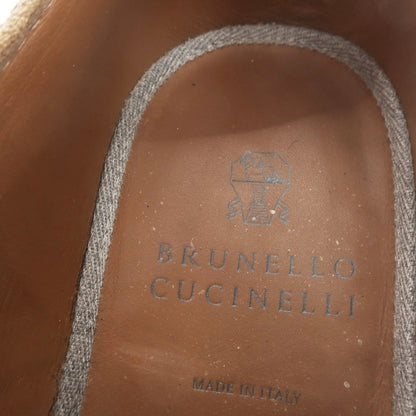 [Used] Brunello Cucinelli Vachetta Leather Derby Shoes Brown [41] [Condition Rank C] [Men&