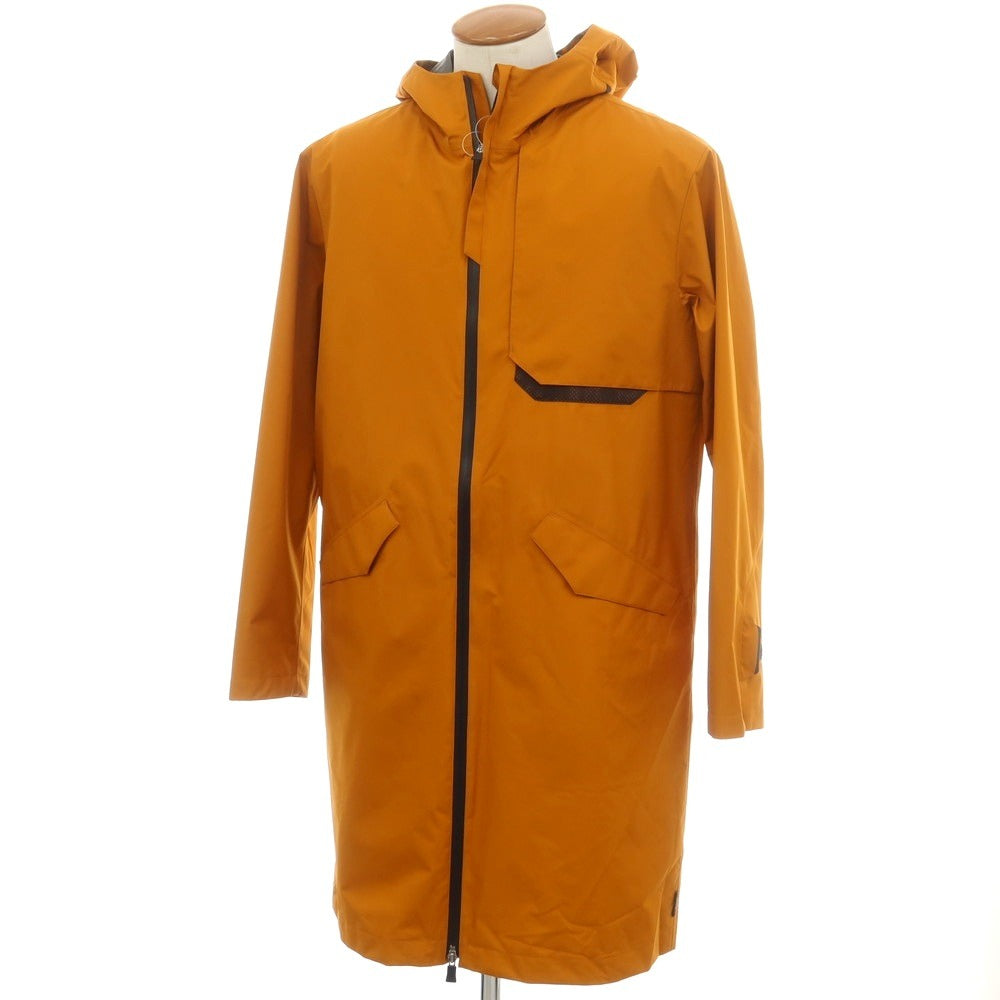 【中古】ヘルノ Herno Laminar ゴアテックス ポリエステル フーデッドコート オレンジ系【 48 】【 状態ランクB 】【 メンズ 】 [CPD]