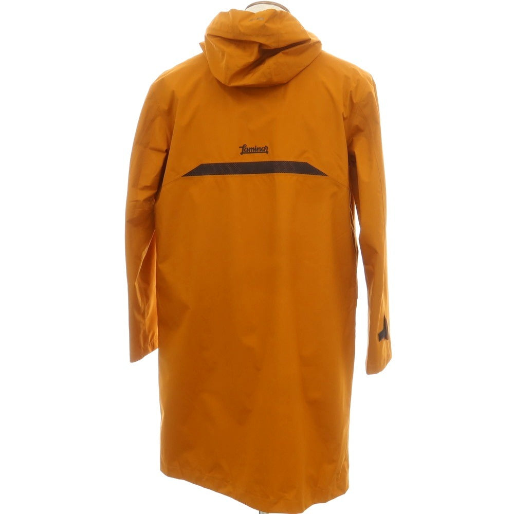 【中古】ヘルノ Herno Laminar ゴアテックス ポリエステル フーデッドコート オレンジ系【 48 】【 状態ランクB 】【 メンズ 】 [CPD]