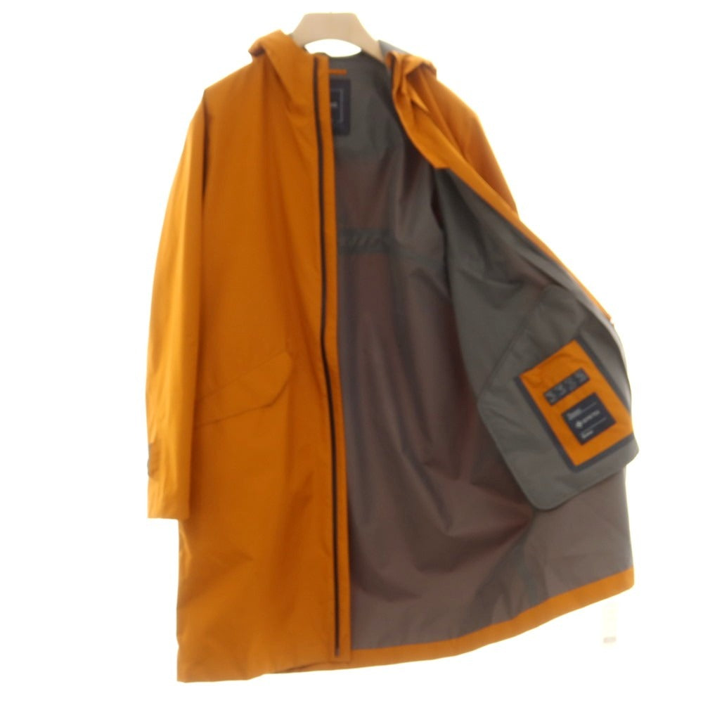 【中古】ヘルノ Herno Laminar ゴアテックス ポリエステル フーデッドコート オレンジ系【 48 】【 状態ランクB 】【 メンズ 】 [CPD]