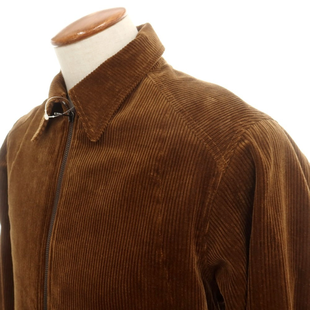 【中古】エルイージェーロンドン L.E.J LONDON コーデュロイ スイングトップ ブラウン【 M 】【 状態ランクB 】【 メンズ 】