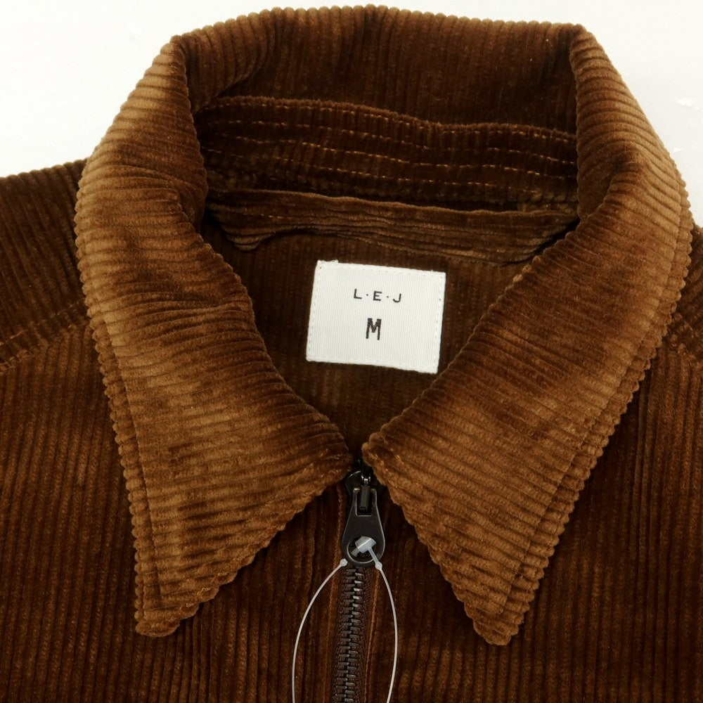 【中古】エルイージェーロンドン L.E.J LONDON コーデュロイ スイングトップ ブラウン【 Ｍ 】【 状態ランクB 】【 メンズ 】