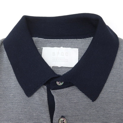 [Used] [Unused] BPQC High Gauge Cotton Nylon Short Sleeve Polo Knit Navy [M] [Condition Rank S] [Men&