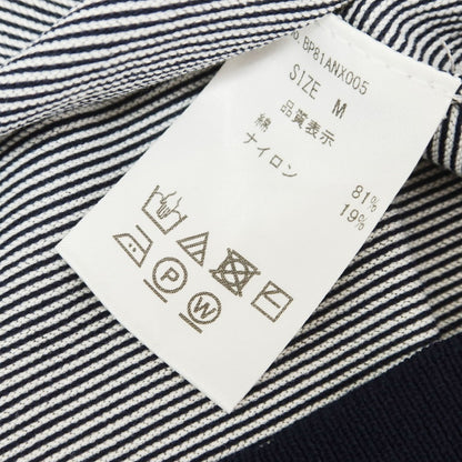 [Used] [Unused] BPQC High Gauge Cotton Nylon Short Sleeve Polo Knit Navy [M] [Condition Rank S] [Men&