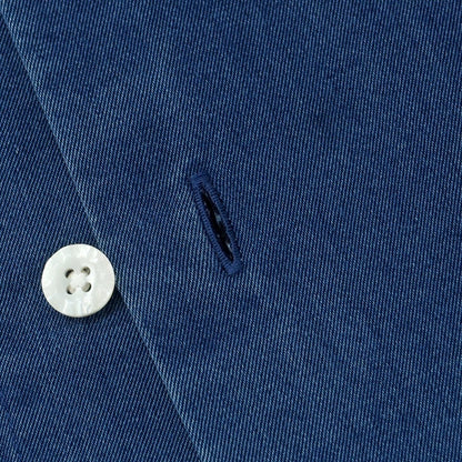 [Used] BARBA DANDY LIFE Cotton Horizontal Collar Casual Shirt Dark Blue [M] [Condition Rank B] [Men&