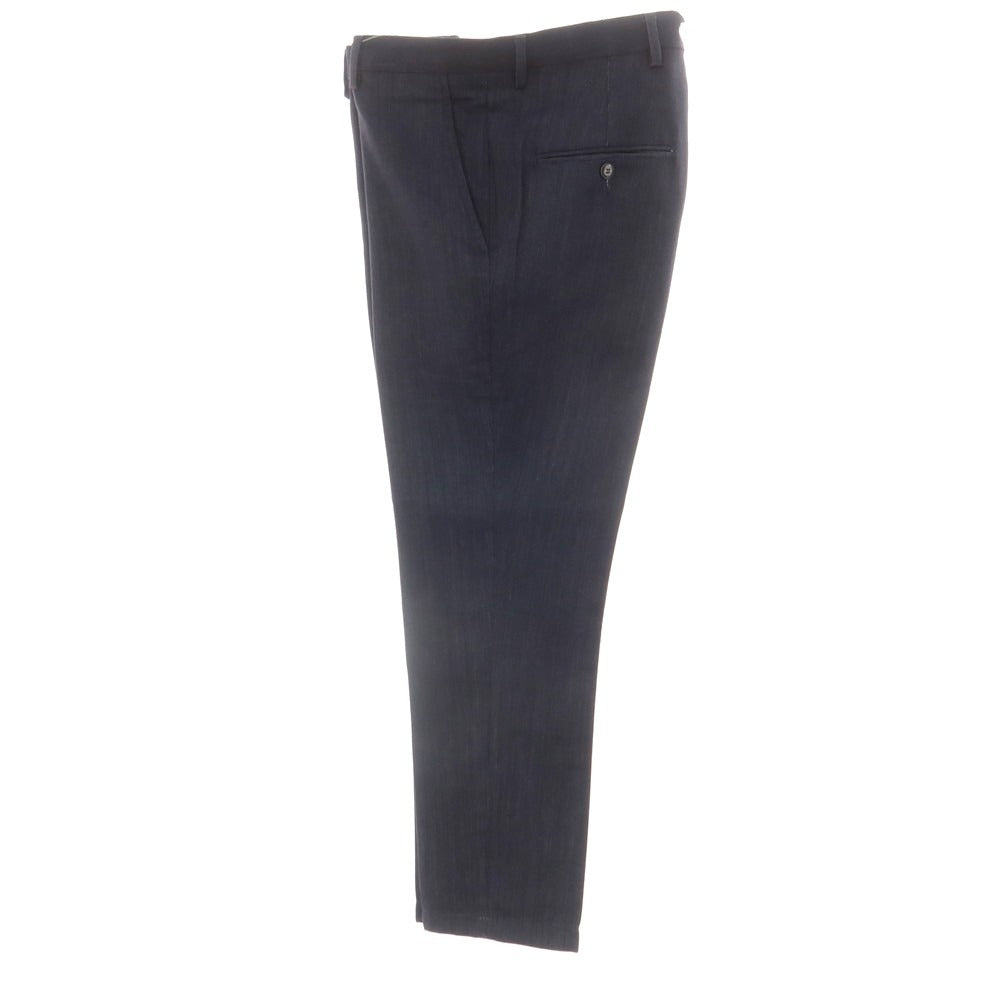 [Used] VIGANO wool cotton casual slacks pants, navy [44] [Condition rank B] [Men&