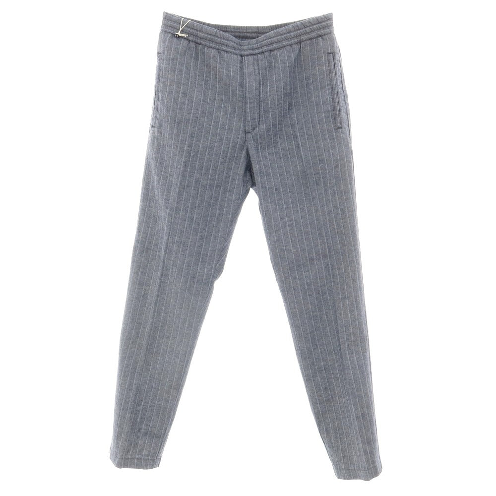 [Used] Atipico AT.P.CO Cotton Linen Easy Slacks Pants Navy x White [46] [Condition Rank A] [Men&