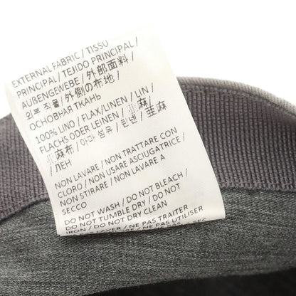 【中古】イレブンティ eleventy リネン BBキャップ グレー【 状態ランクC 】【 メンズ 】