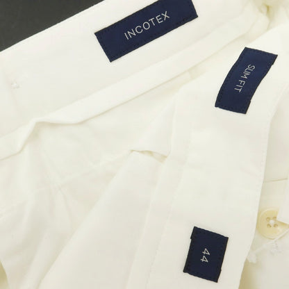 [Used] INCOTEX Cotton Casual Slacks Pants White [44] [Condition Rank B] [Men&