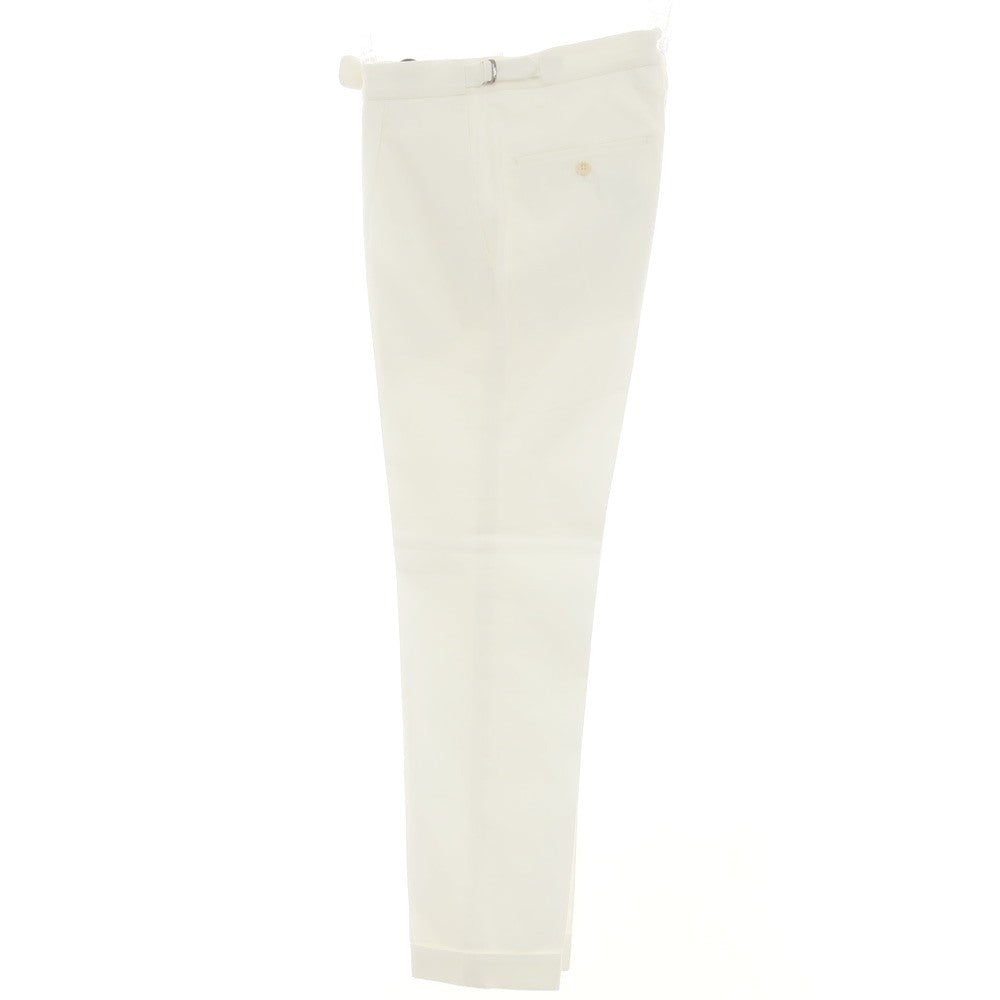 [Used] INCOTEX Cotton Casual Slacks Pants White [44] [Condition Rank B] [Men&