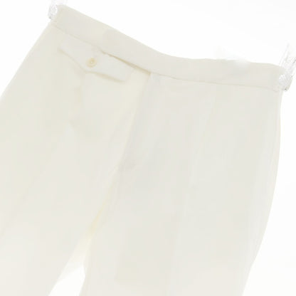 [Used] INCOTEX Cotton Casual Slacks Pants White [44] [Condition Rank B] [Men&
