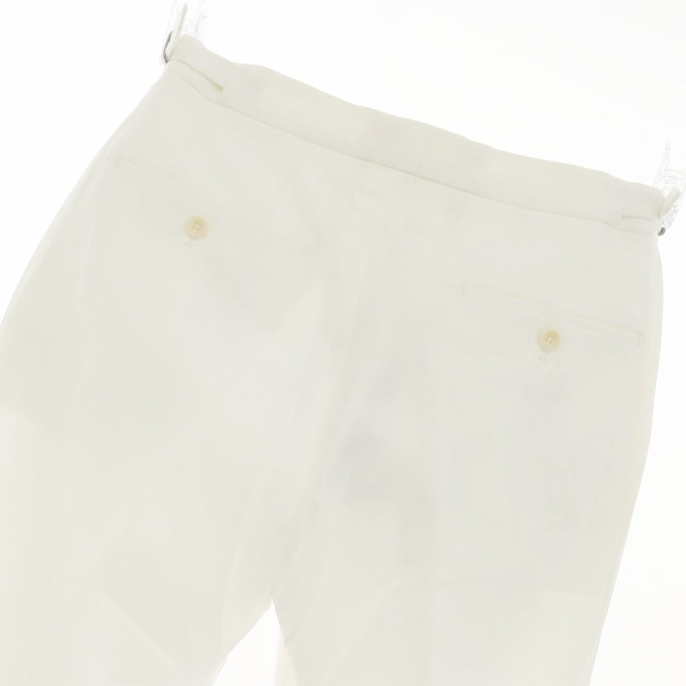 [Used] INCOTEX Cotton Casual Slacks Pants White [44] [Condition Rank B] [Men&