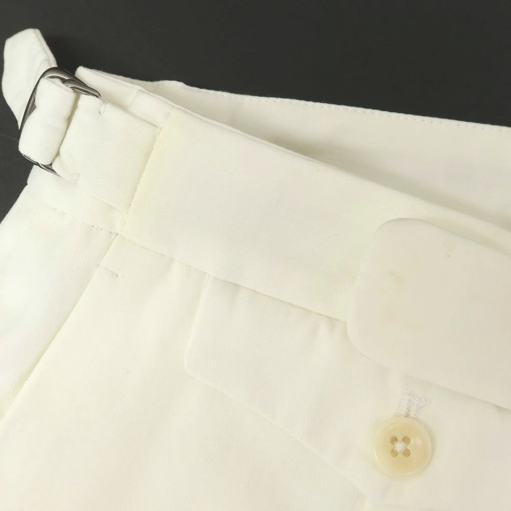[Used] INCOTEX Cotton Casual Slacks Pants White [44] [Condition Rank B] [Men&