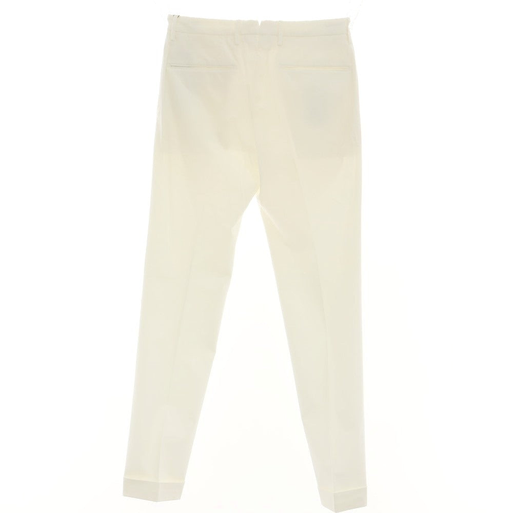 [Used] INCOTEX stretch cotton casual slacks pants off-white [44] [Condition rank B] [Men&