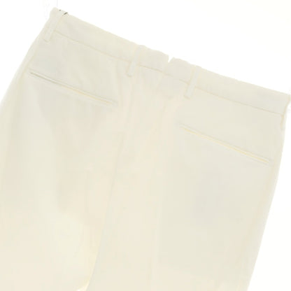 [Used] INCOTEX stretch cotton casual slacks pants off-white [44] [Condition rank B] [Men&