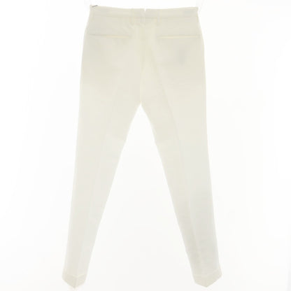 [Used] [Unused] INCOTEX Linen Cotton Casual Slacks Pants White [44] [Condition Rank S] [Men&
