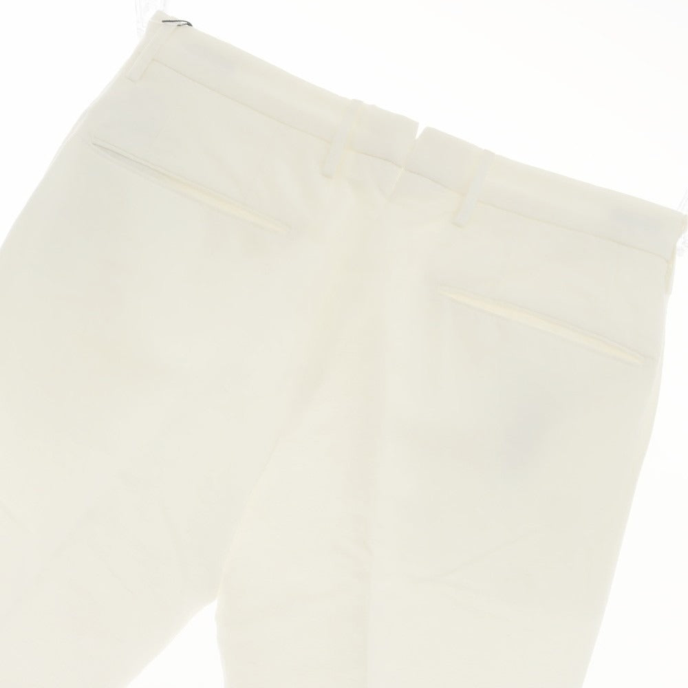 [Used] [Unused] INCOTEX Linen Cotton Casual Slacks Pants White [44] [Condition Rank S] [Men&