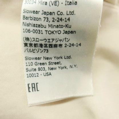 [Used] INCOTEX Stretch Cotton Casual Slacks Pants Light Beige [44] [Condition Rank B] [Men&