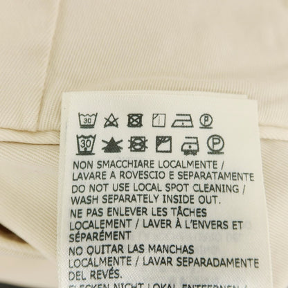 [Used] INCOTEX Stretch Cotton Casual Slacks Pants Light Beige [44] [Condition Rank B] [Men&