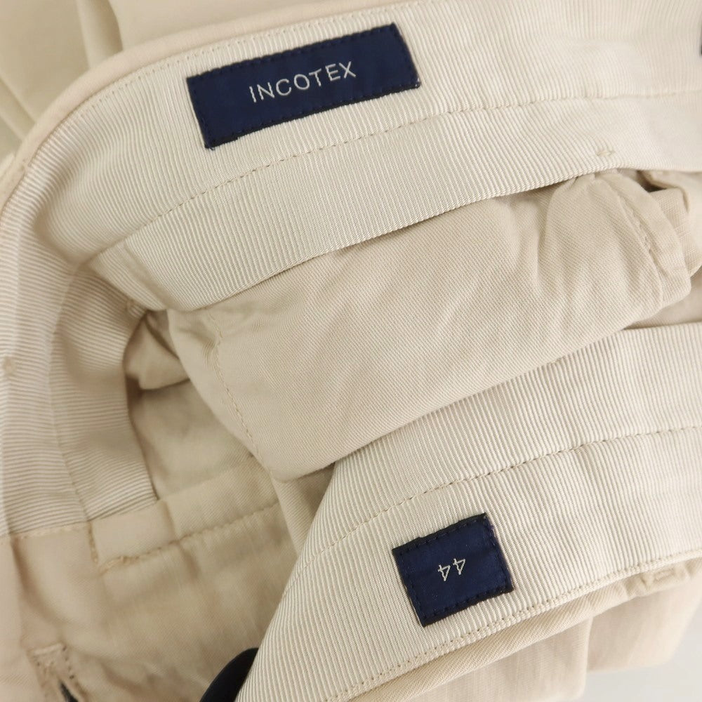 [Used] INCOTEX Linen Cotton Casual Slacks Pants Light Beige [44] [Condition Rank B] [Men&