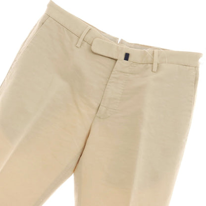 [Used] INCOTEX Linen Cotton Casual Slacks Pants Light Beige [44] [Condition Rank B] [Men&