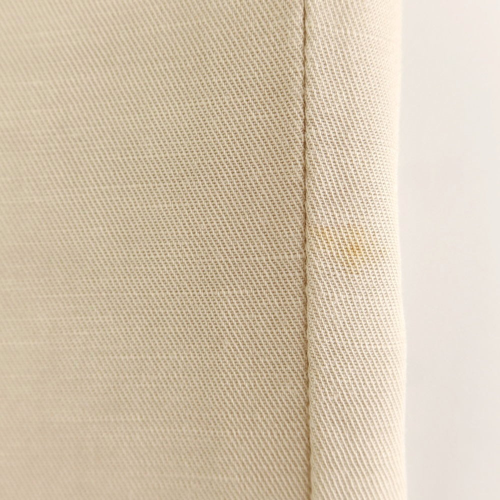 [Used] INCOTEX Linen Cotton Casual Slacks Pants Light Beige [44] [Condition Rank B] [Men&