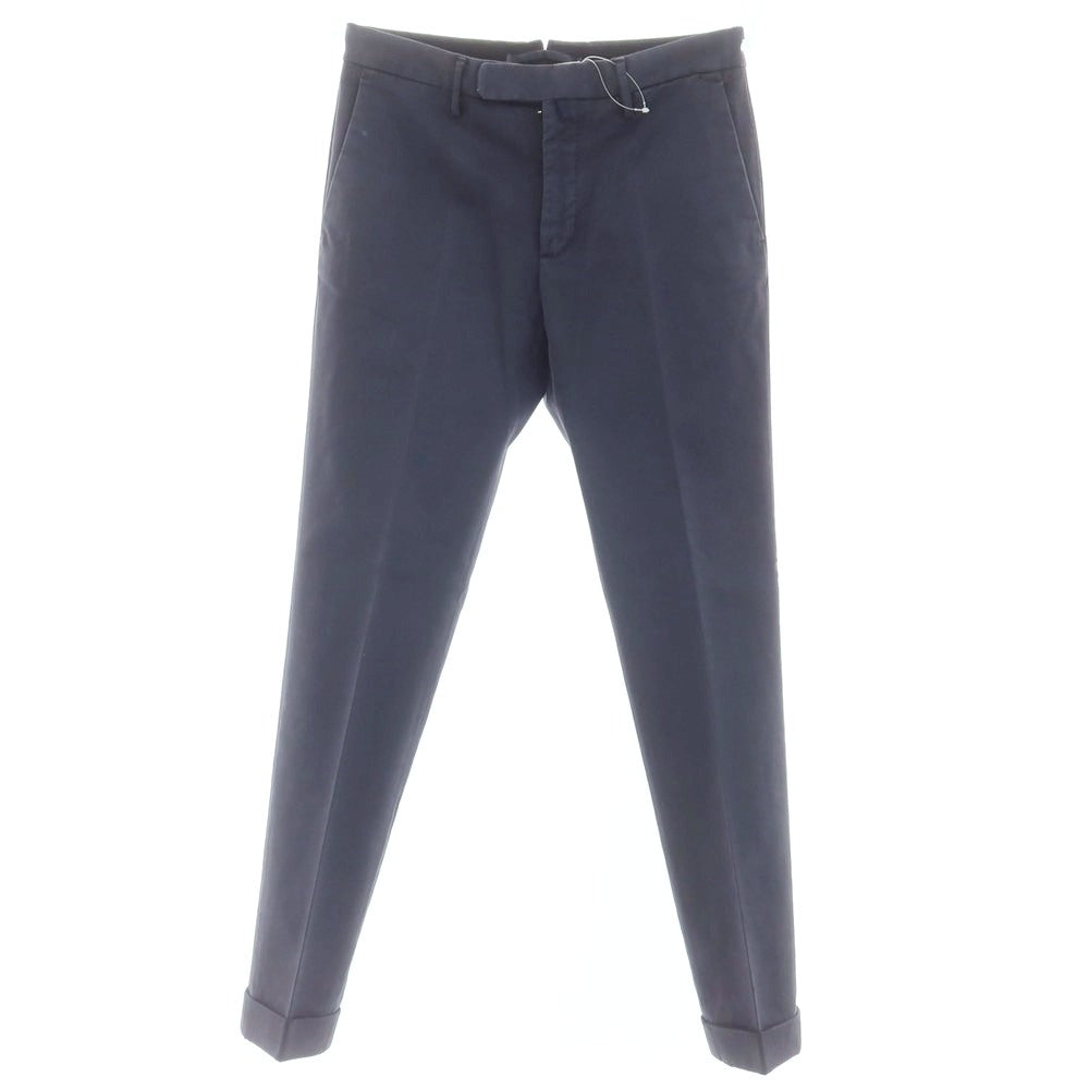 [Used] INCOTEX Stretch Cotton Casual Slacks Pants Navy [44] [Condition Rank A] [Men&