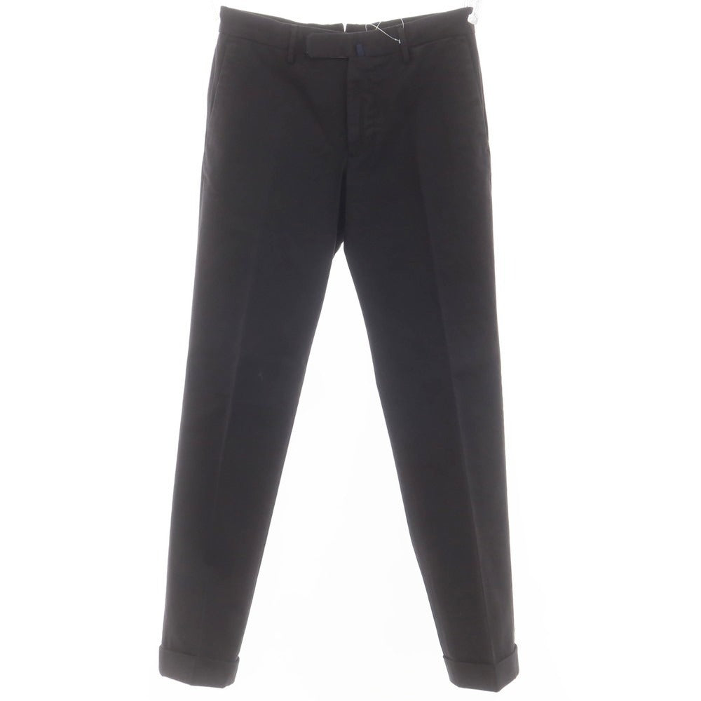 [Used] INCOTEX Stretch Cotton Casual Slacks Pants Black [44] [Condition Rank A] [Men&