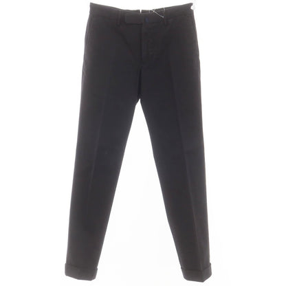 [Used] INCOTEX Stretch Cotton Casual Slacks Pants Black [44] [Condition Rank A] [Men&
