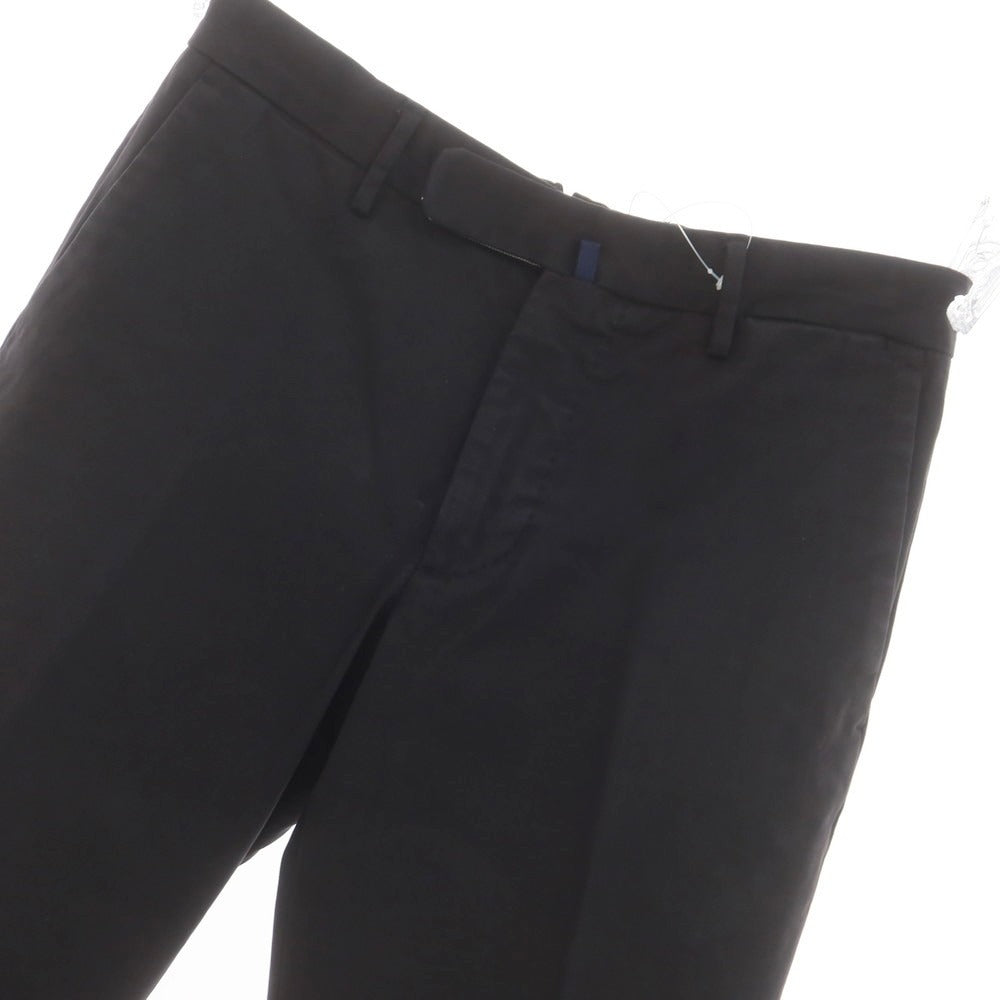 [Used] INCOTEX Stretch Cotton Casual Slacks Pants Black [44] [Condition Rank A] [Men&