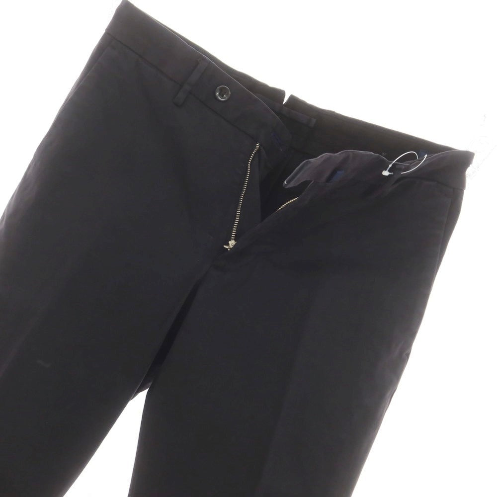 [Used] INCOTEX Stretch Cotton Casual Slacks Pants Black [44] [Condition Rank A] [Men&