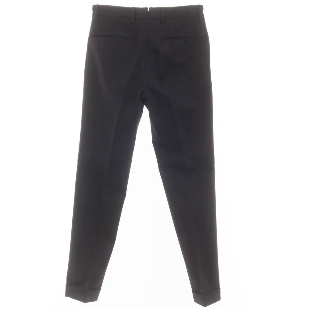 [Used] INCOTEX Stretch Cotton Casual Slacks Pants Black [44] [Condition Rank A] [Men&