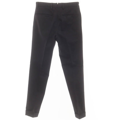 [Used] INCOTEX Stretch Cotton Casual Slacks Pants Black [44] [Condition Rank A] [Men&