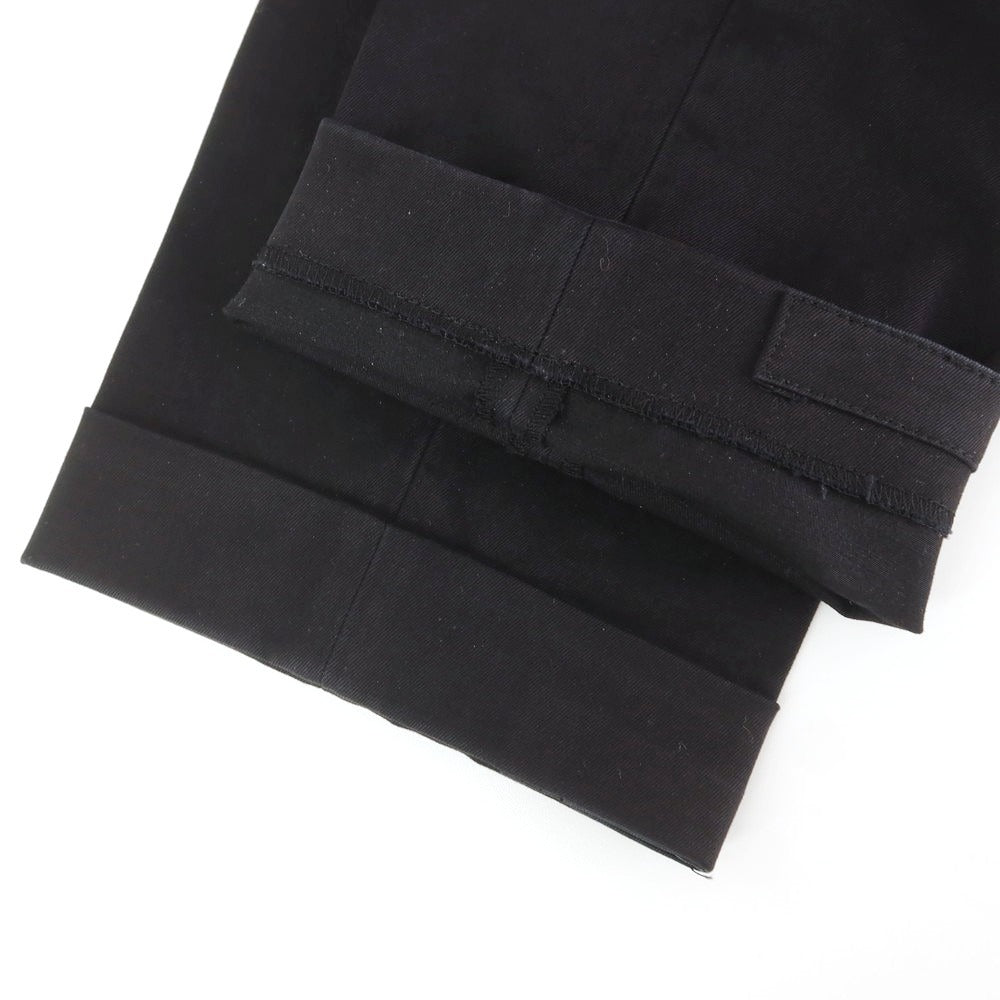 [Used] INCOTEX Stretch Cotton Casual Slacks Pants Black [44] [Condition Rank A] [Men&