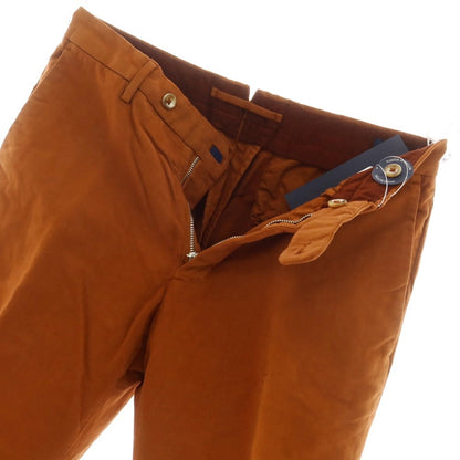 [Used] [Unused] INCOTEX Stretch Cotton Casual Slacks Pants Light Brown [44] [Condition Rank S] [Men&