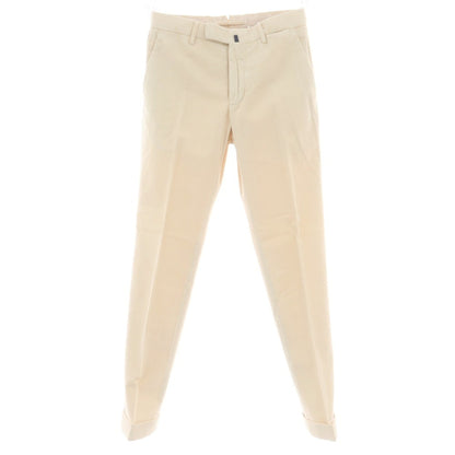 【中古】インコテックス INCOTEX ストレッチ コットン 細畝 コーデュロイパンツ ライトベージュ【 44 】【 状態ランクB 】【 メンズ 】